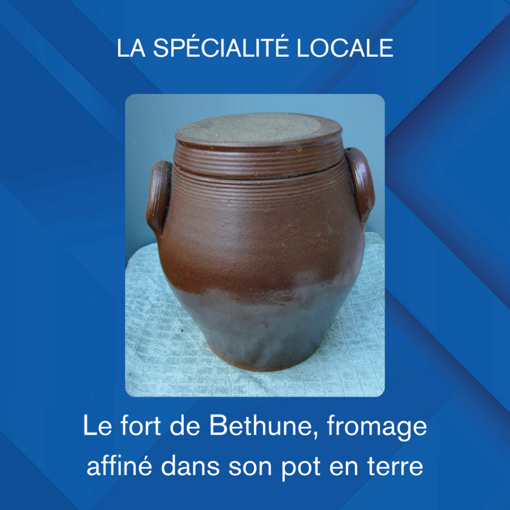 Le fort de Béthune : une spécialité emblématique de la ville. 