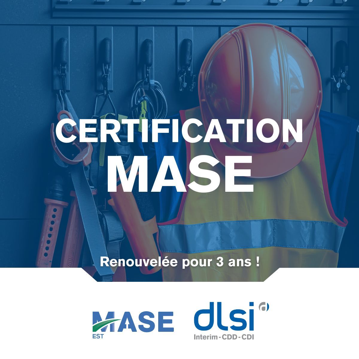 L'agence DLSI Ennery renouvelle sa certification MASE | DLSI Emploi